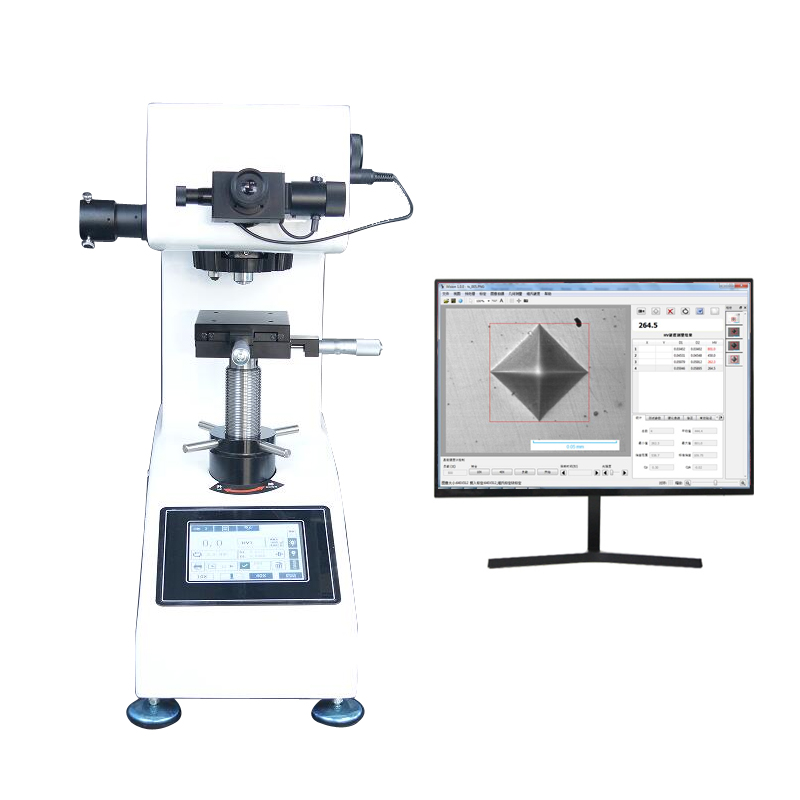 觸摸屏自動(dòng)轉(zhuǎn)塔數(shù)顯顯微維氏硬度計(jì)